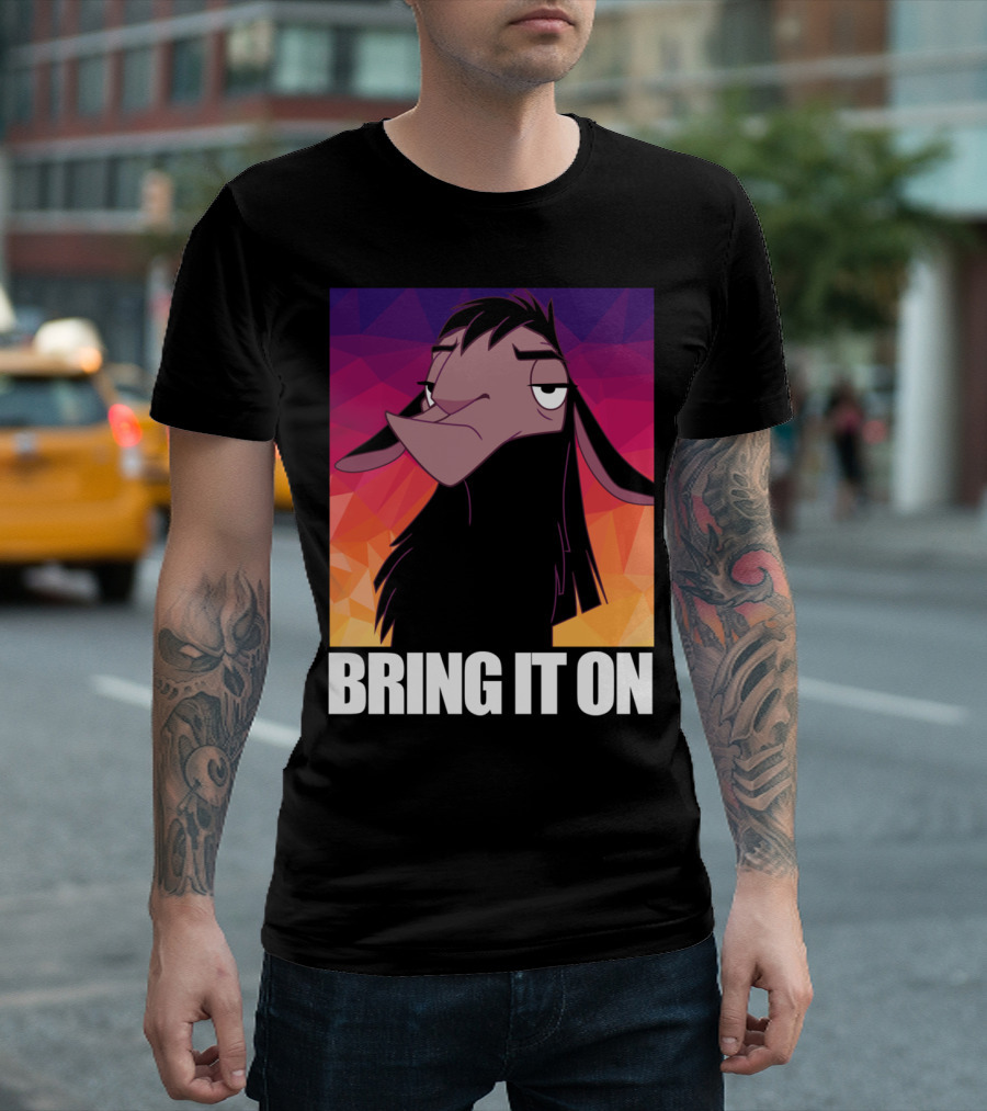 Kuzco from The Emperor's New Groove Bring It On T-Shirt