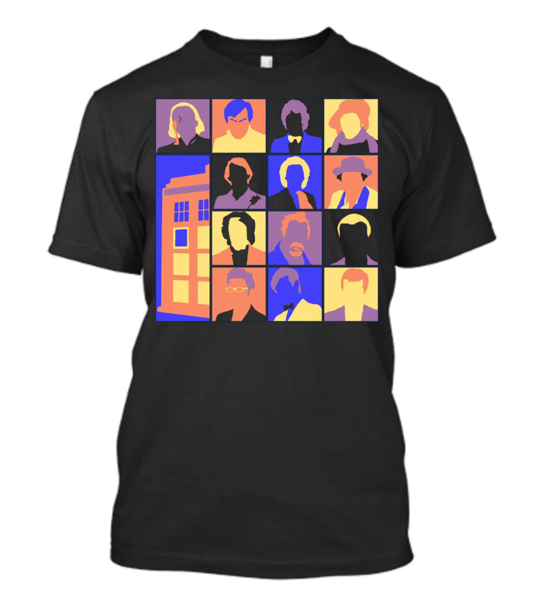 Doctors Pop TARDIS T-Shirt