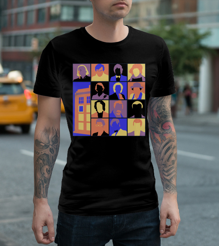 Doctors Pop TARDIS T-Shirt