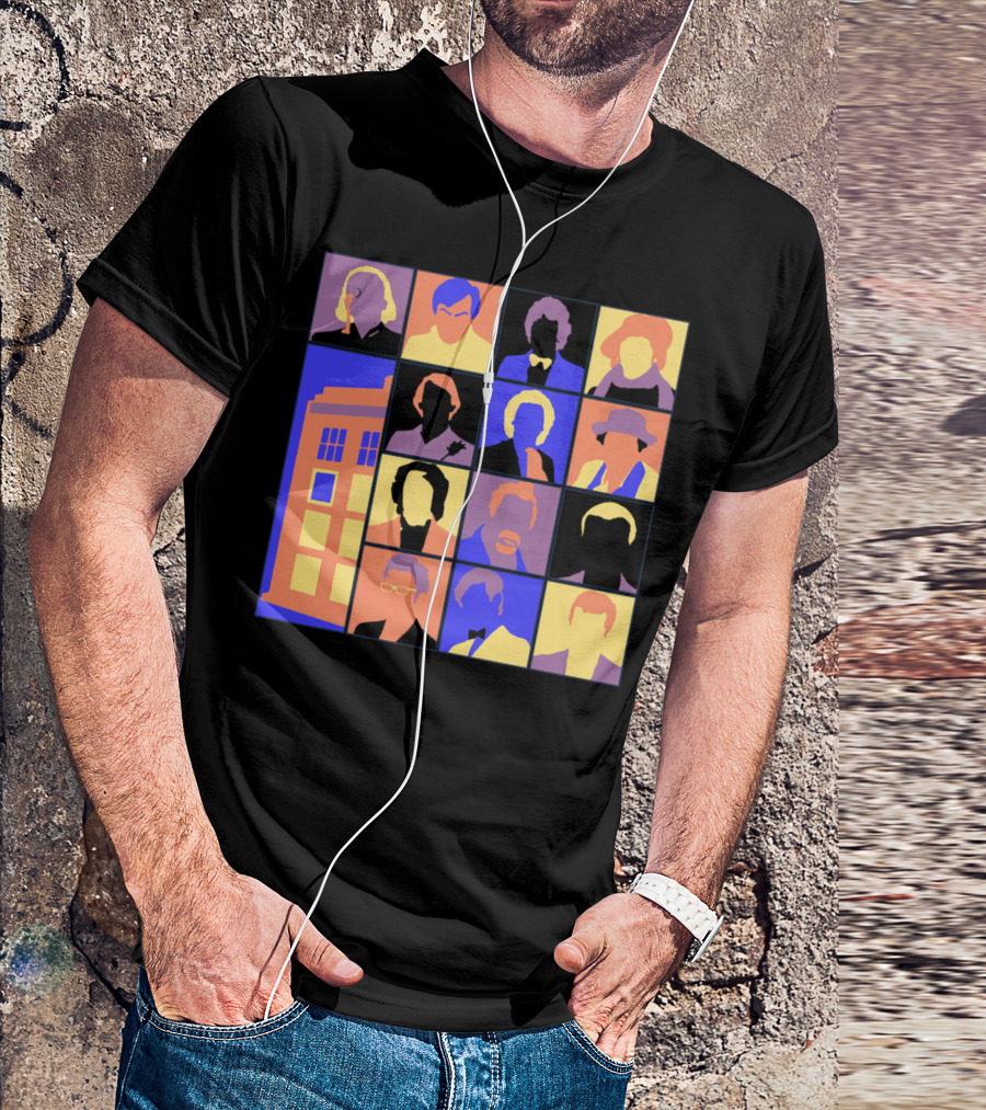 Doctors Pop TARDIS T-Shirt