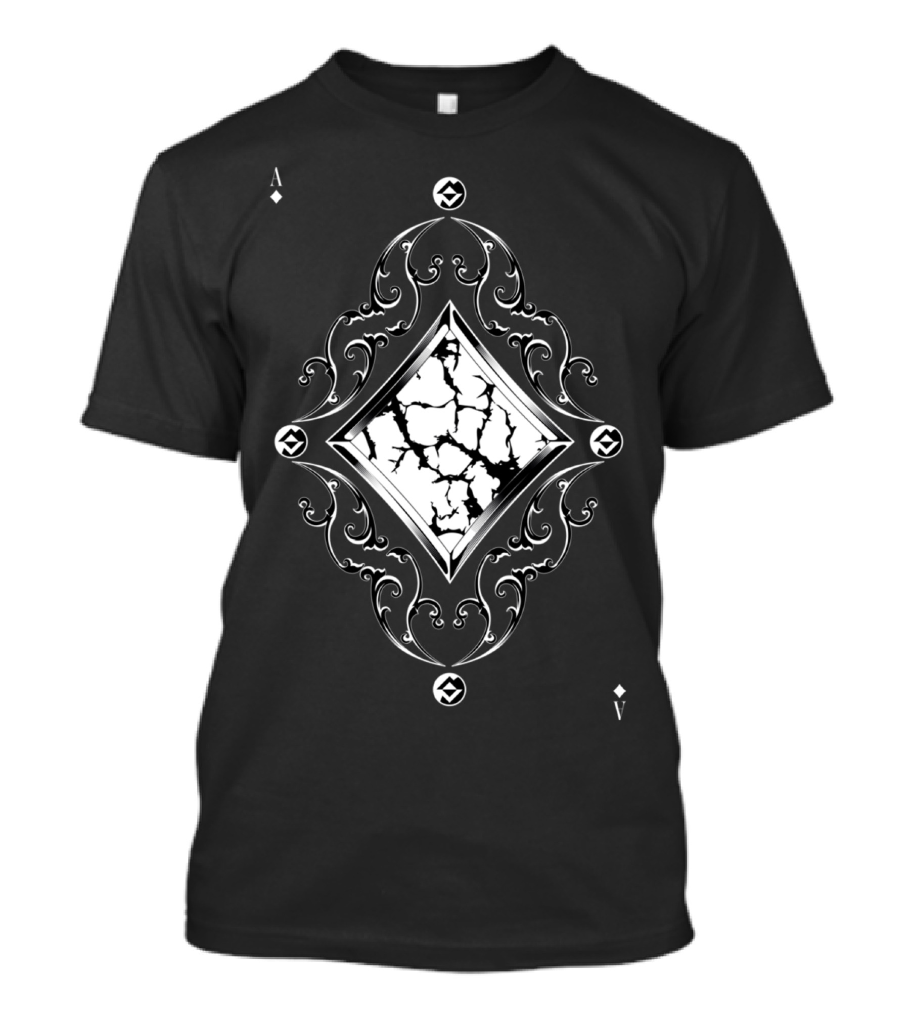 Ace Of Diamond Cracked T-Shirt