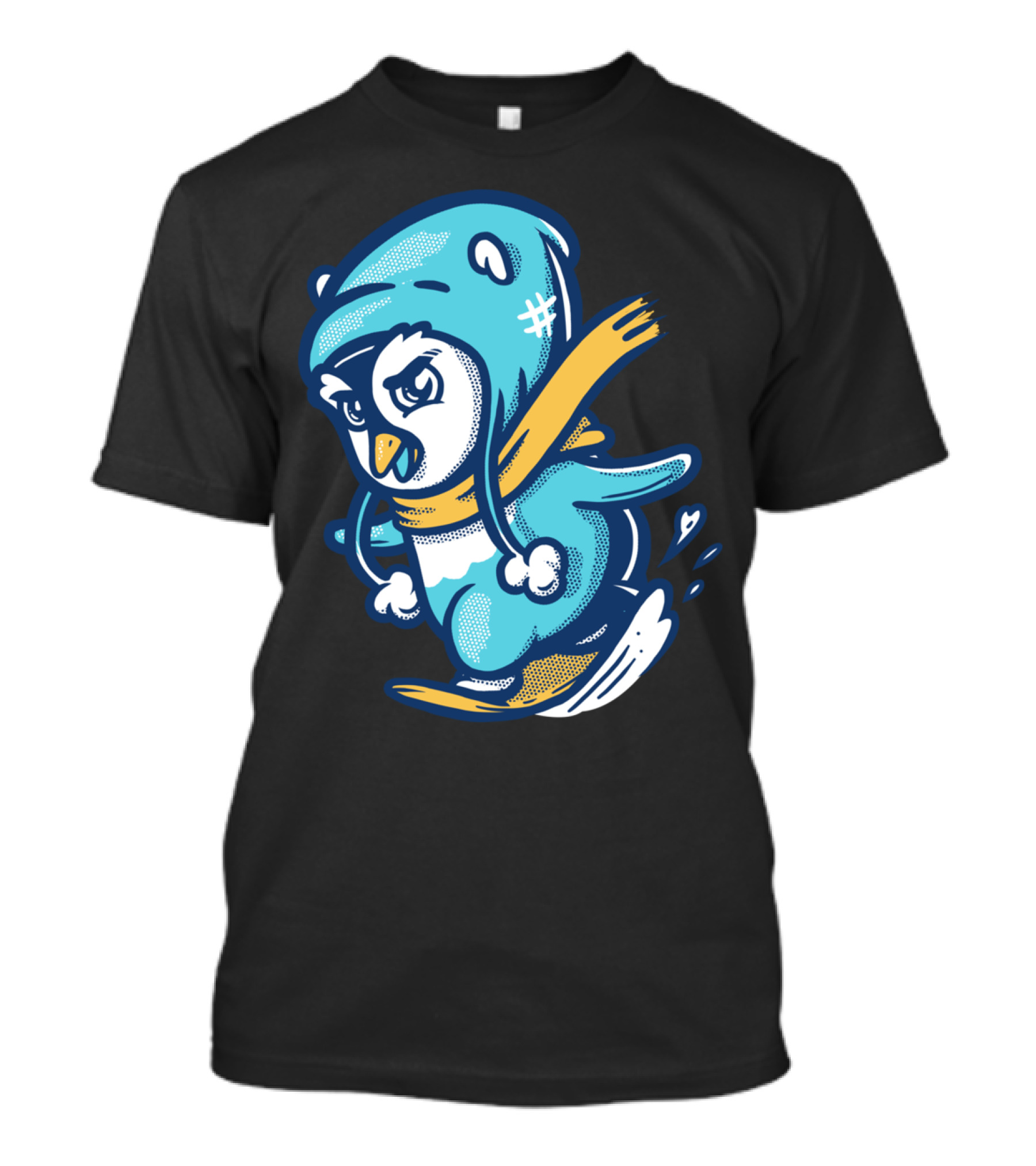 Penguin Ski Hoodie Adventure T-Shirt