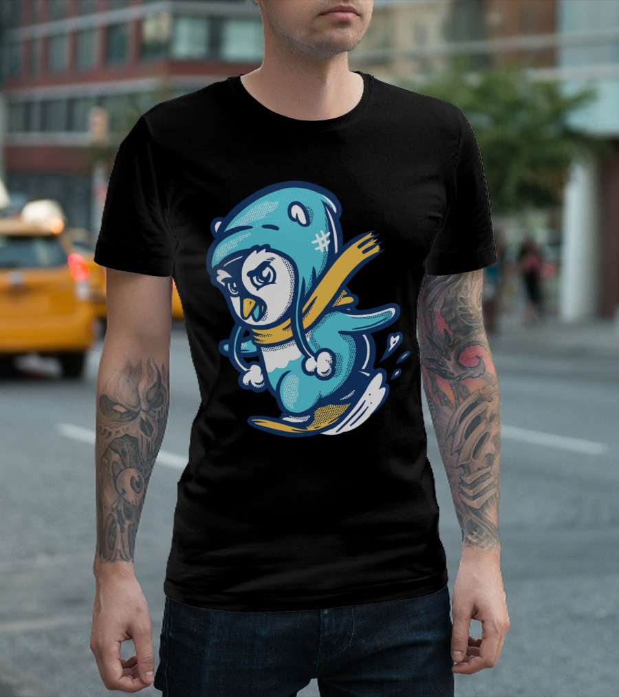 Penguin Ski Hoodie Adventure T-Shirt