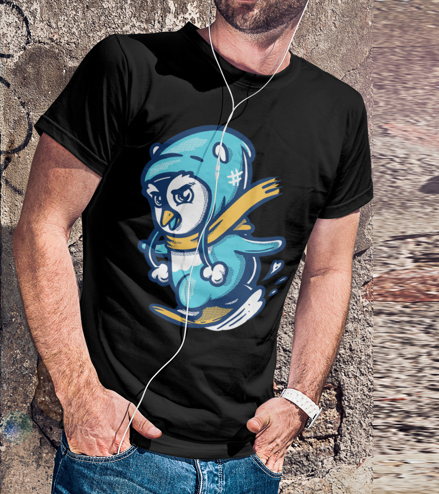Penguin Ski Hoodie Adventure T-Shirt