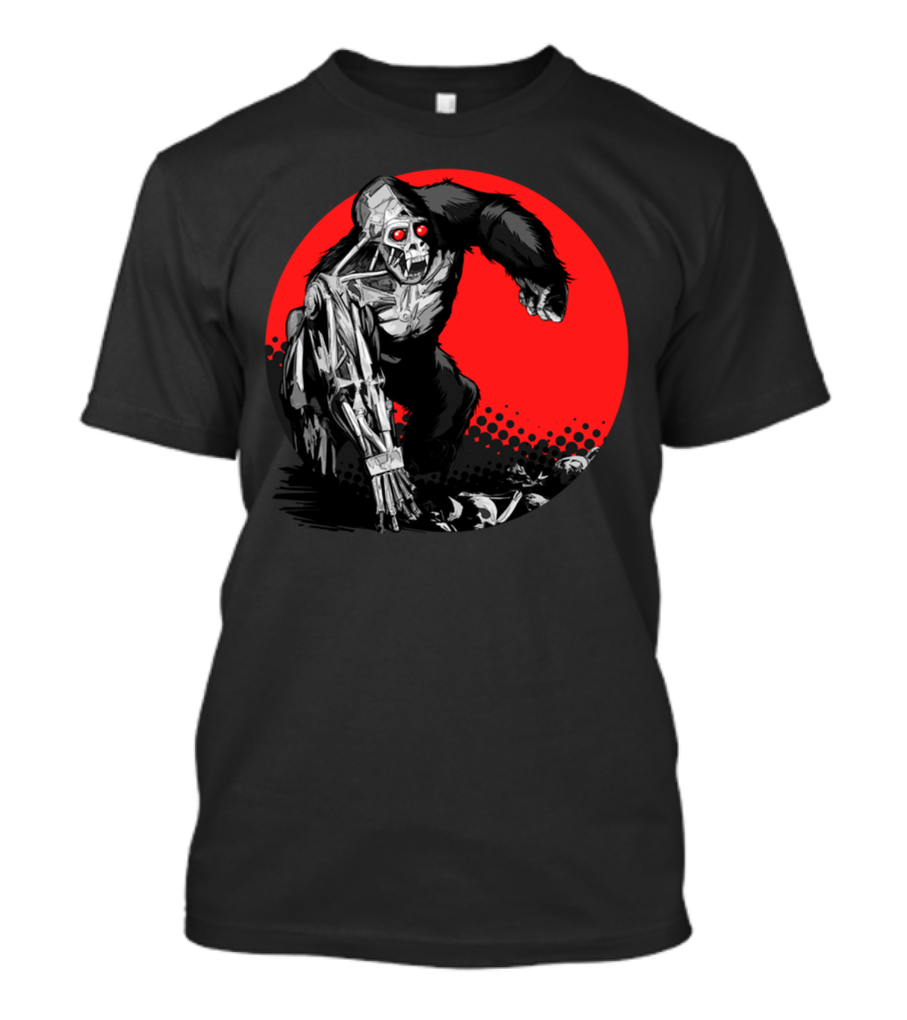 Roborilla Cyborg Ape T-Shirt