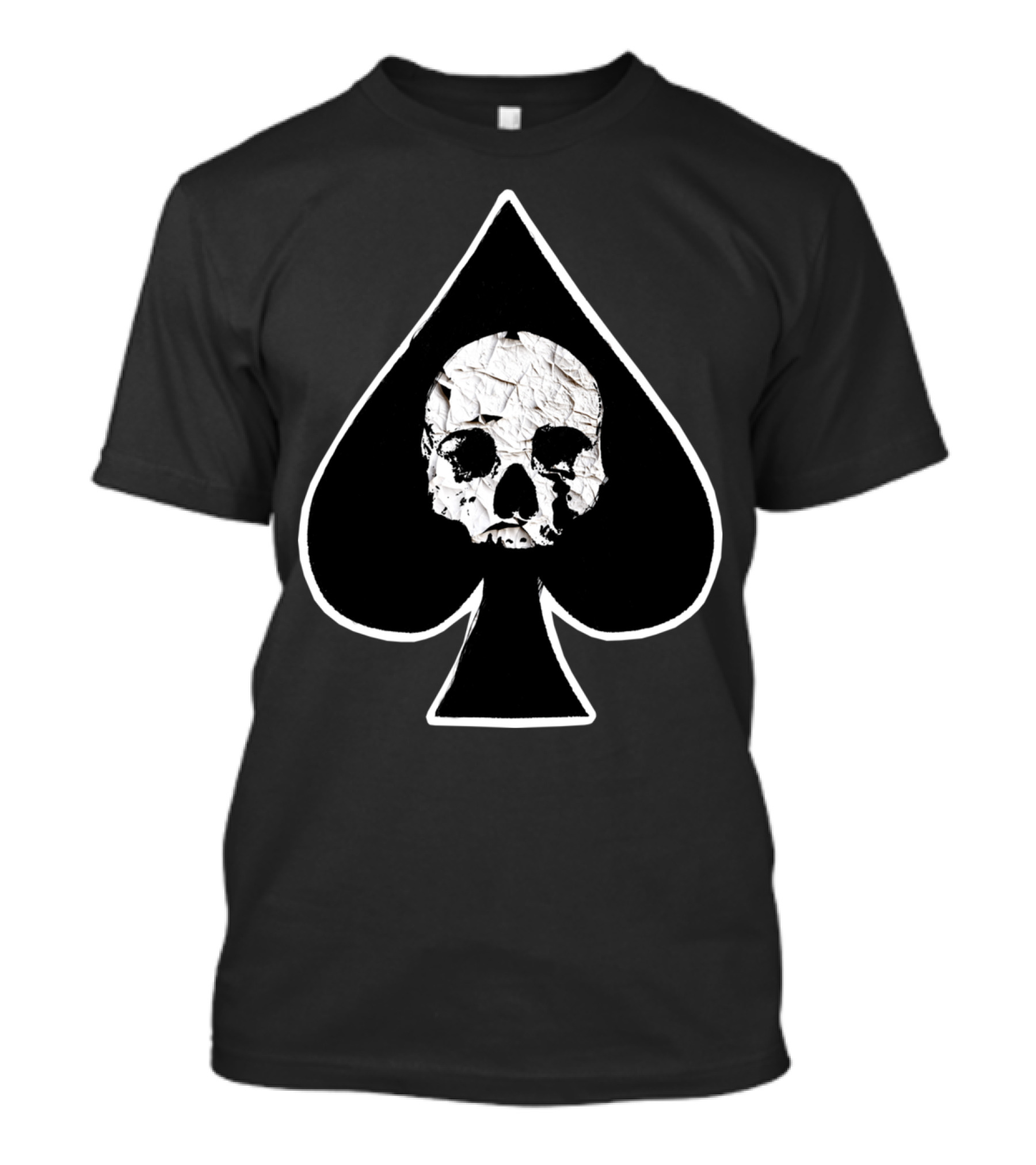 Ace Of Spades Skull Heavy Metal Rock T-Shirt
