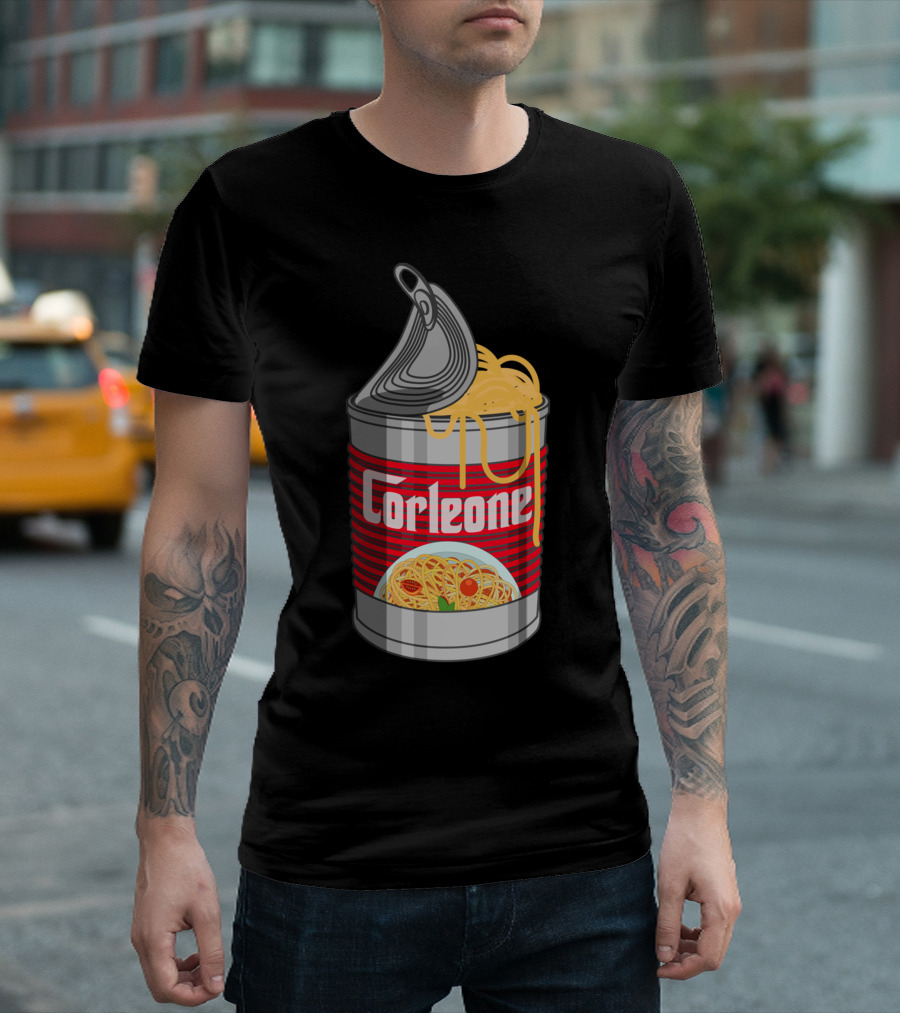 Corleone Spaghetti Can T-Shirt