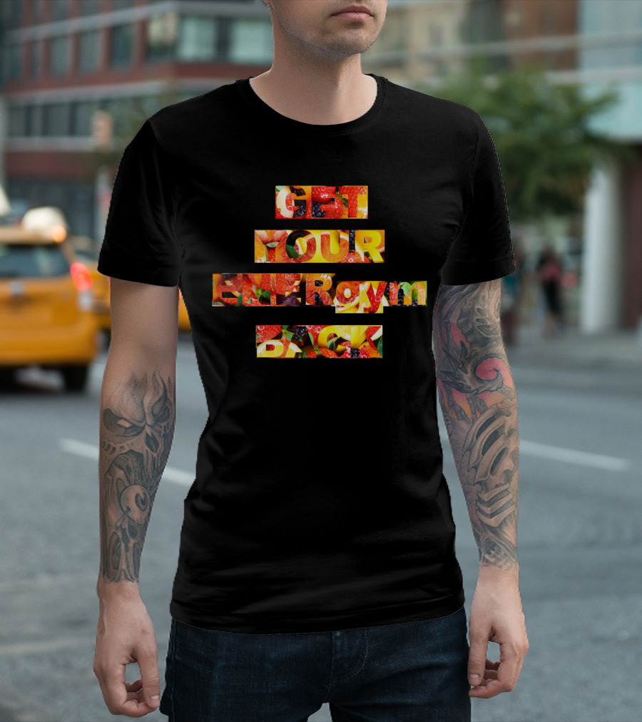 Get Your Energy Back Gym Fruit T-Shirt
