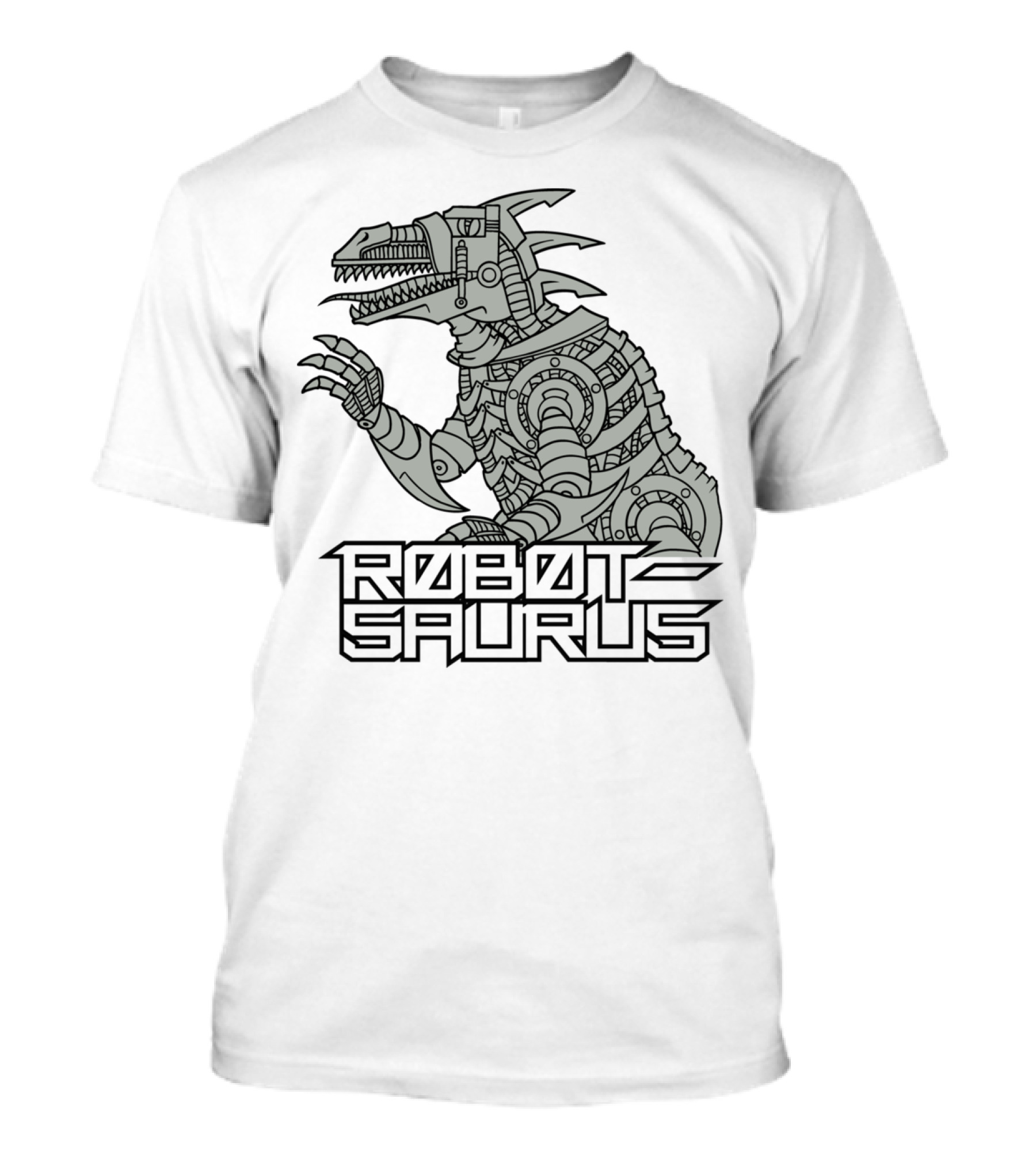 ROBOT SAURUS MECHANICAL DINOSAUR T-Shirt