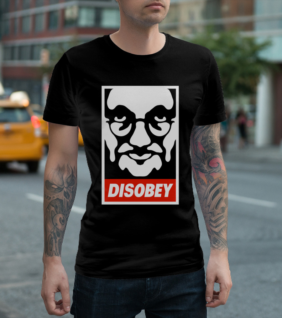 GHANDI DISOBEY OBEY GIANT T-Shirt