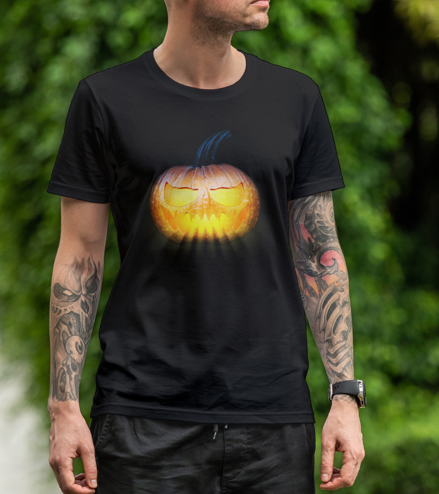 PumpKin Glow Jack O Lantern Grin T-Shirt