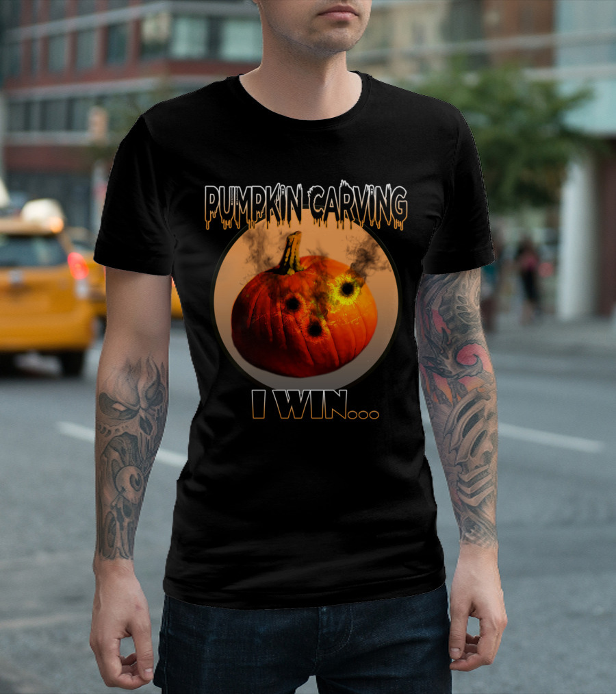 PUMPKIN CARVING I WIN T-Shirt