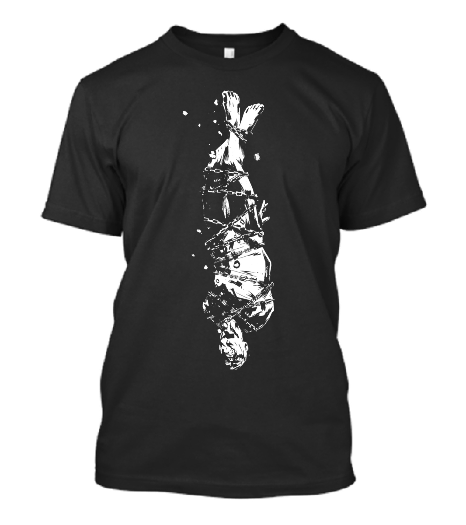 The Drowning Man Houdini-Inspired Escape Artistry Image T-Shirt