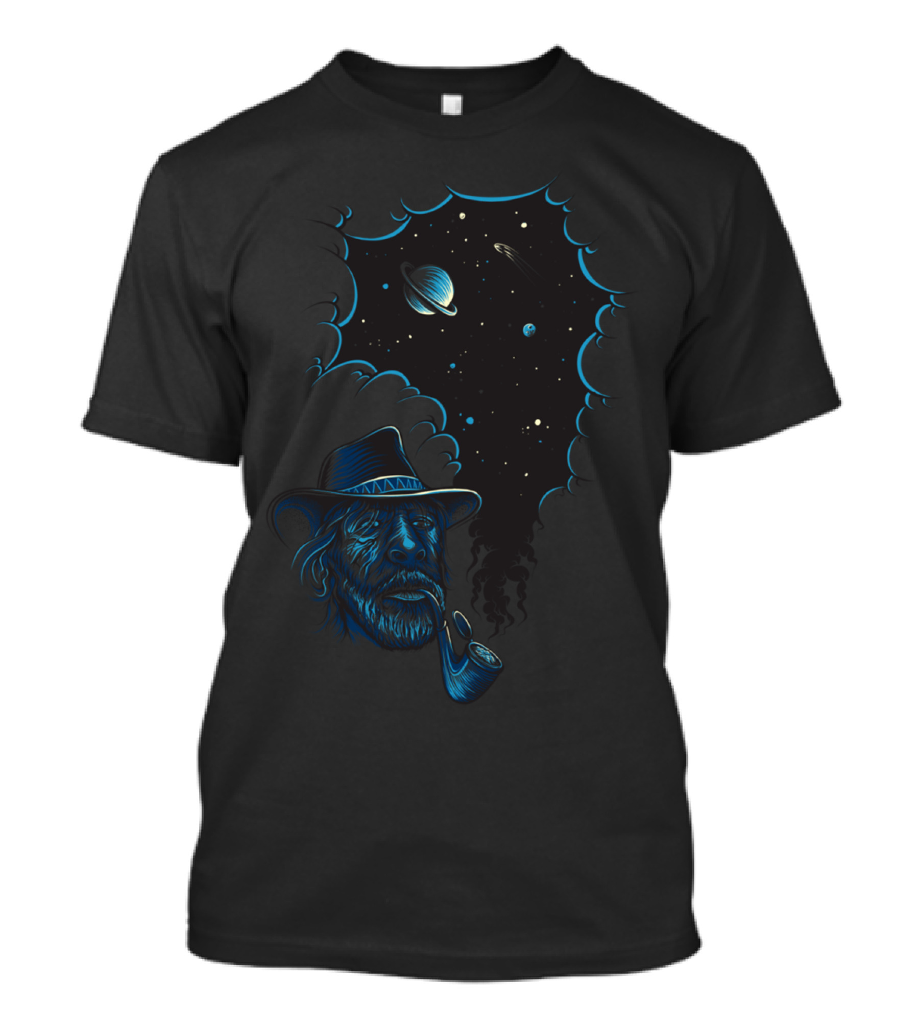 Smoking Universe Pipe Dreams Starry Cosmos T-Shirt