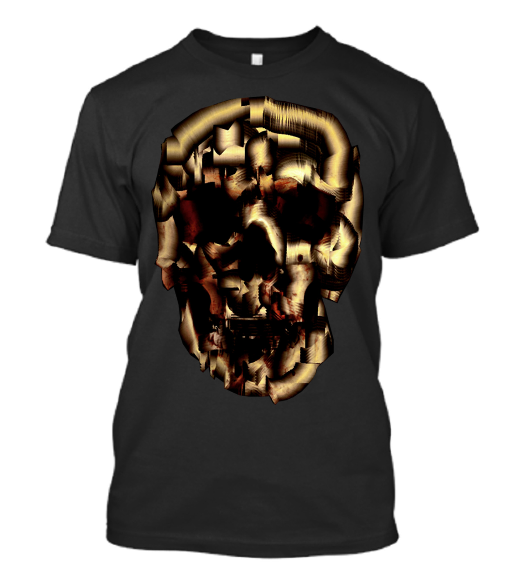 Machine Skull Cybernetic Skeleton T-Shirt