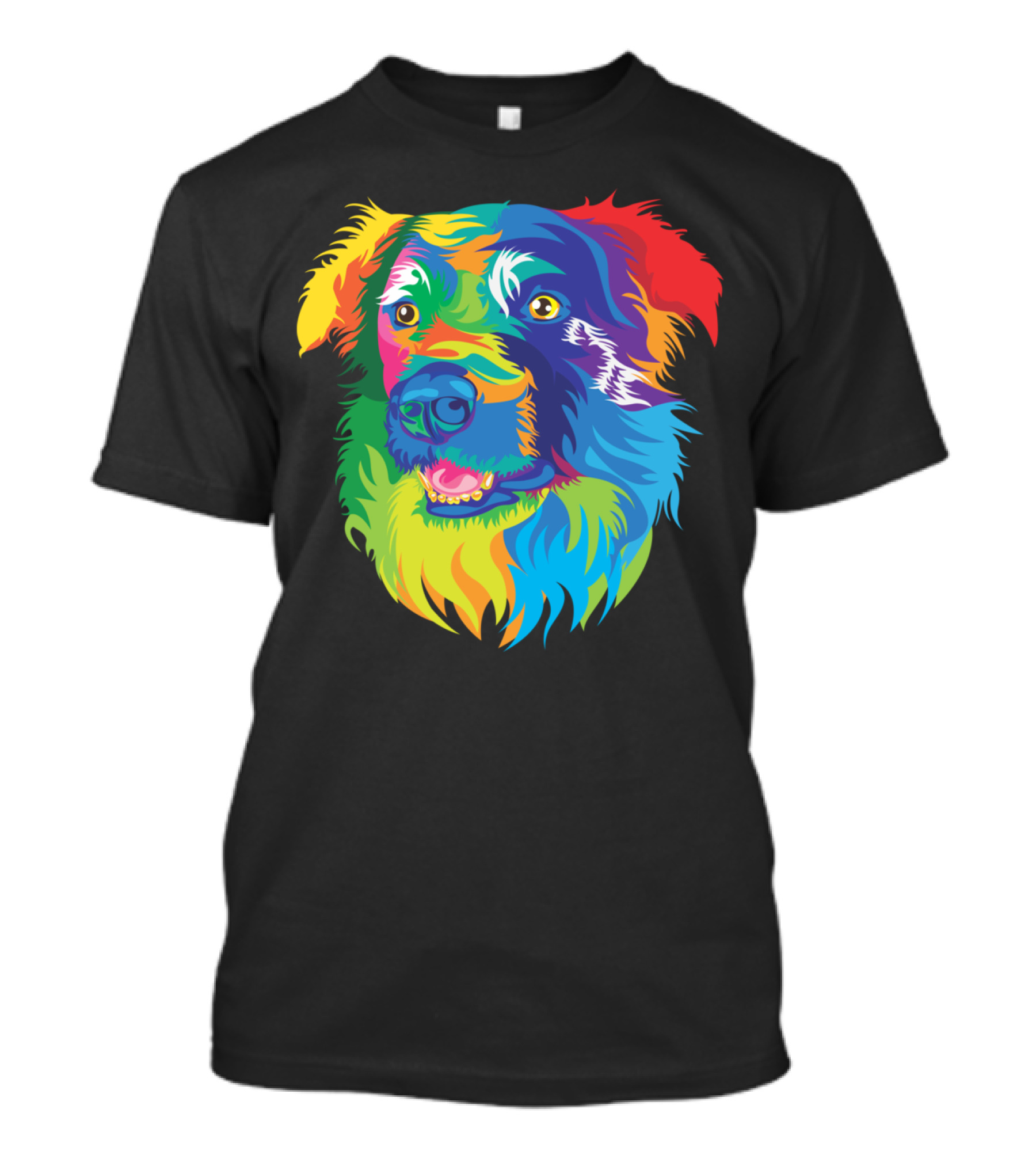 The Dog Colorful Pop T-Shirt