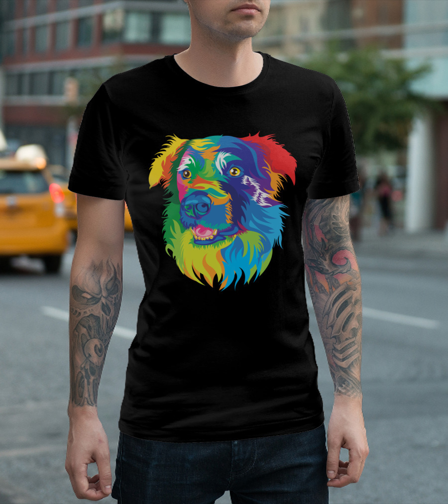 The Dog Colorful Pop T-Shirt