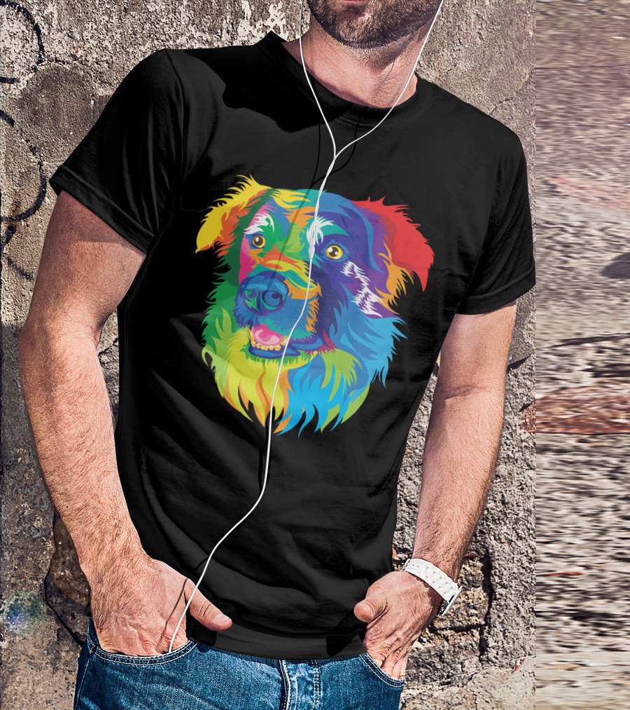 The Dog Colorful Pop T-Shirt