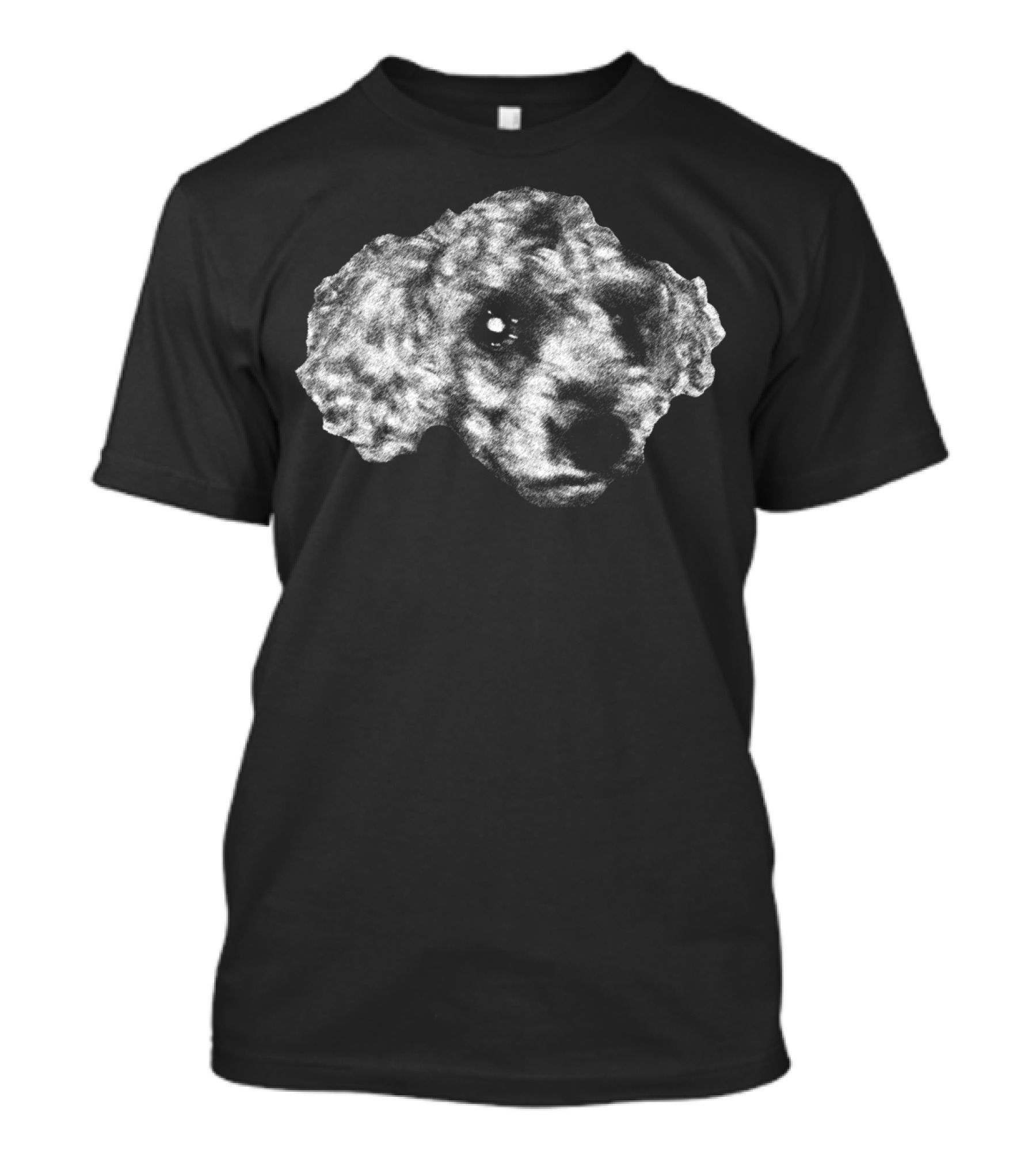 The Dog White Sketch Head T-Shirt