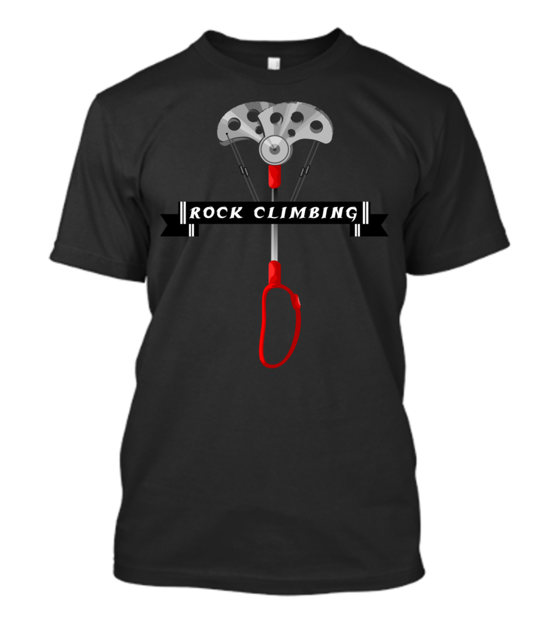 Rock Climbing Cam Device T-Shirt