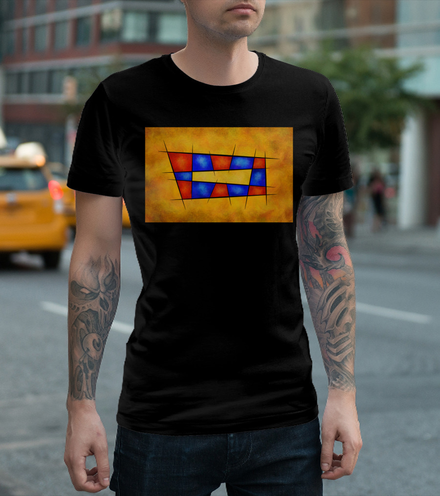 Perpitua Visible Infinity Abstract Geometric T-Shirt