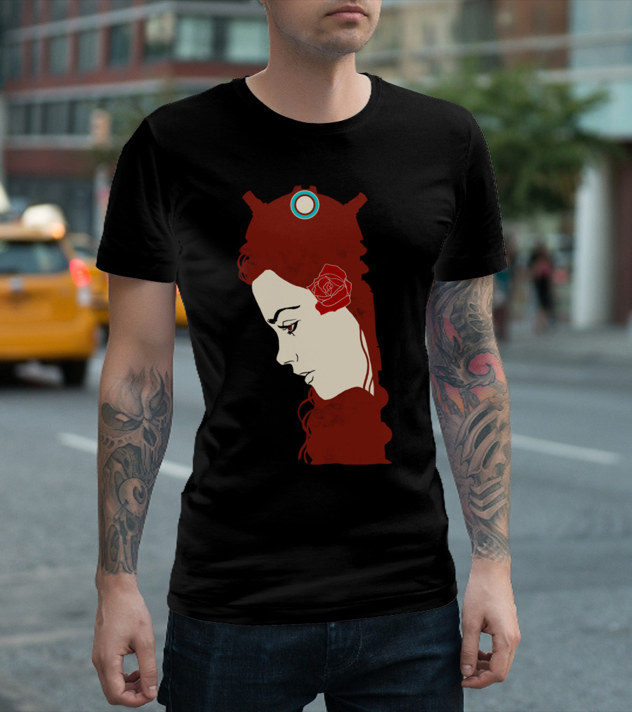 Asylum Of The Daleks Rose Silhouette Doctor Who T-Shirt