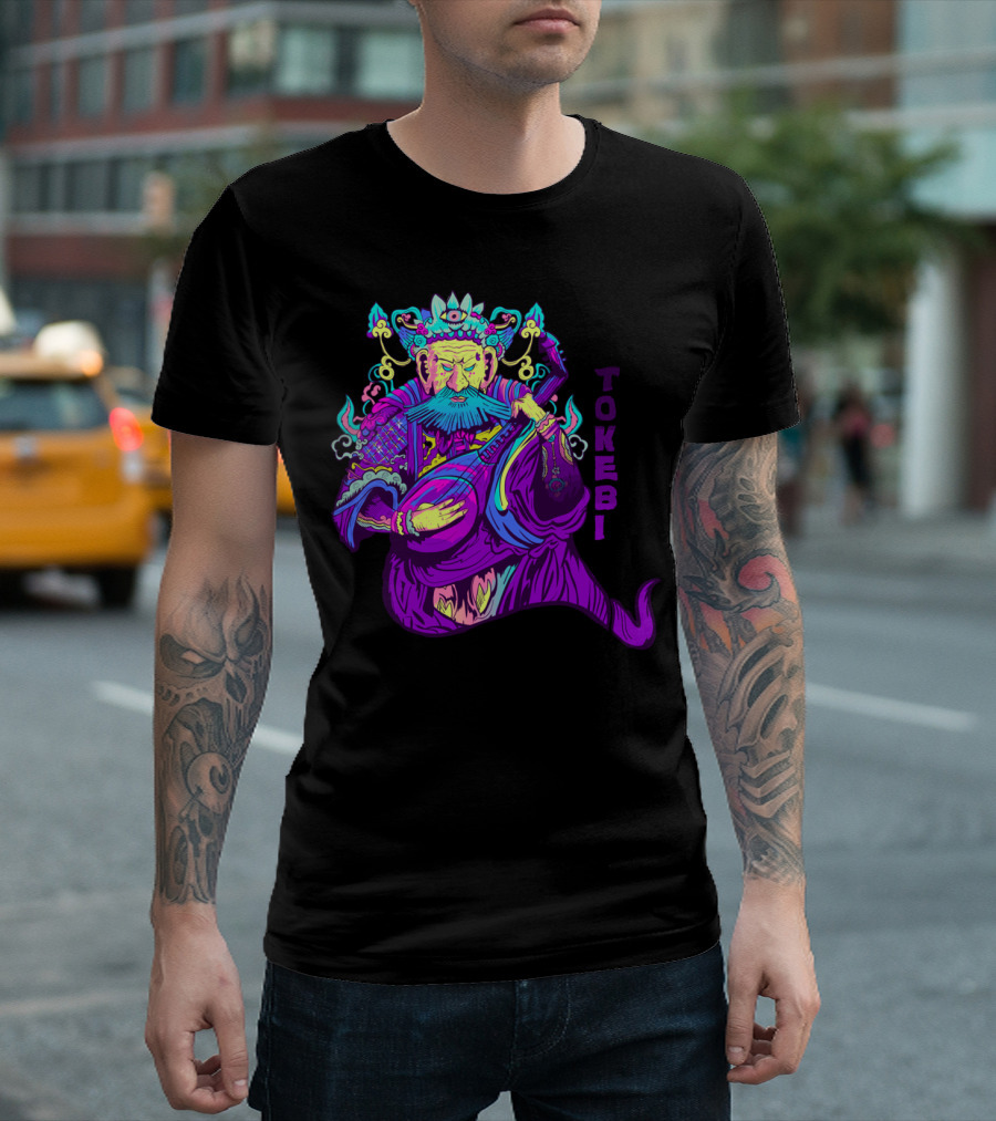Tokeibi Acid Warrior Psychedelic Music Figure T-Shirt