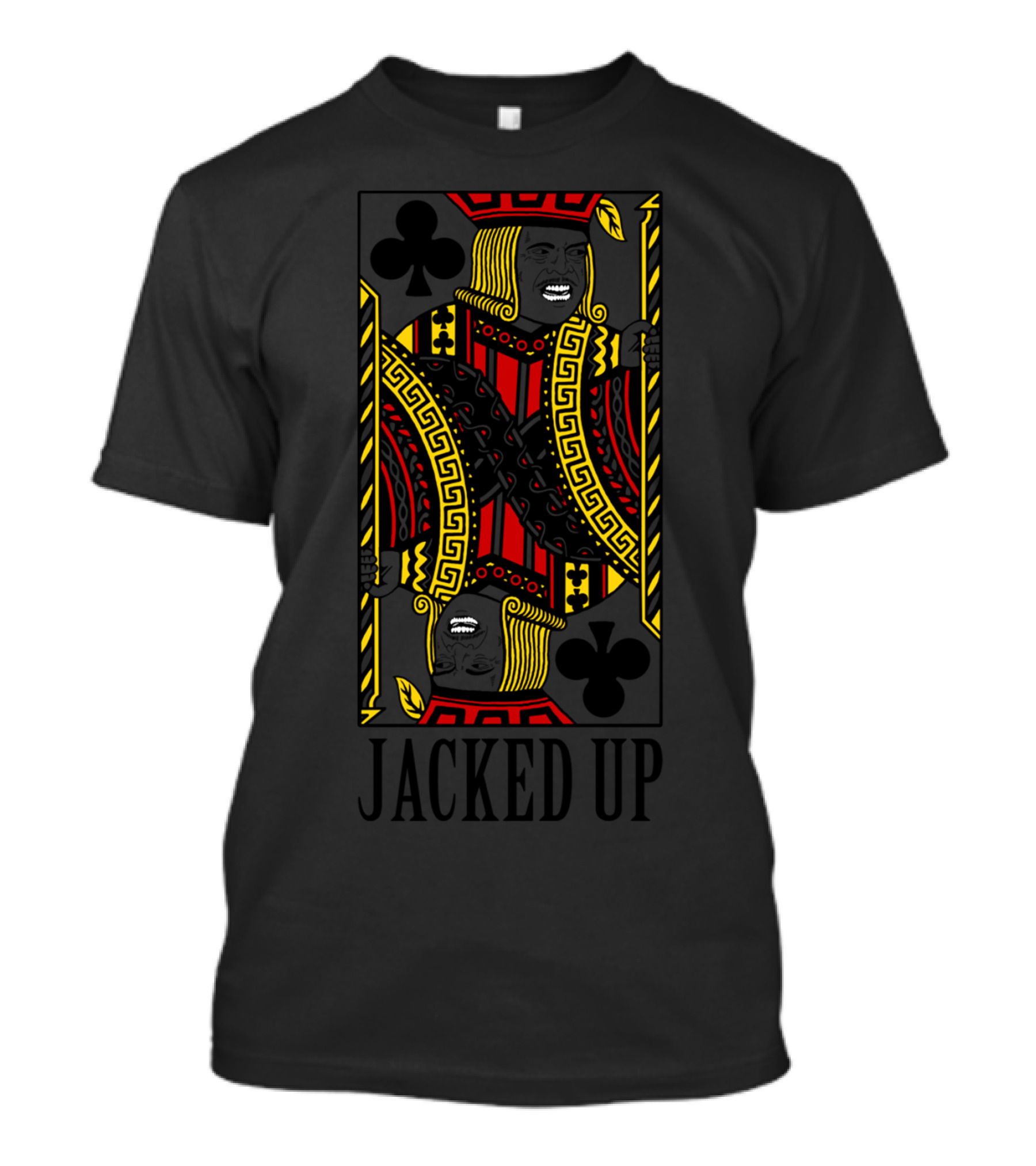 Jacked Up King Of Clubs Cardface T-Shirt