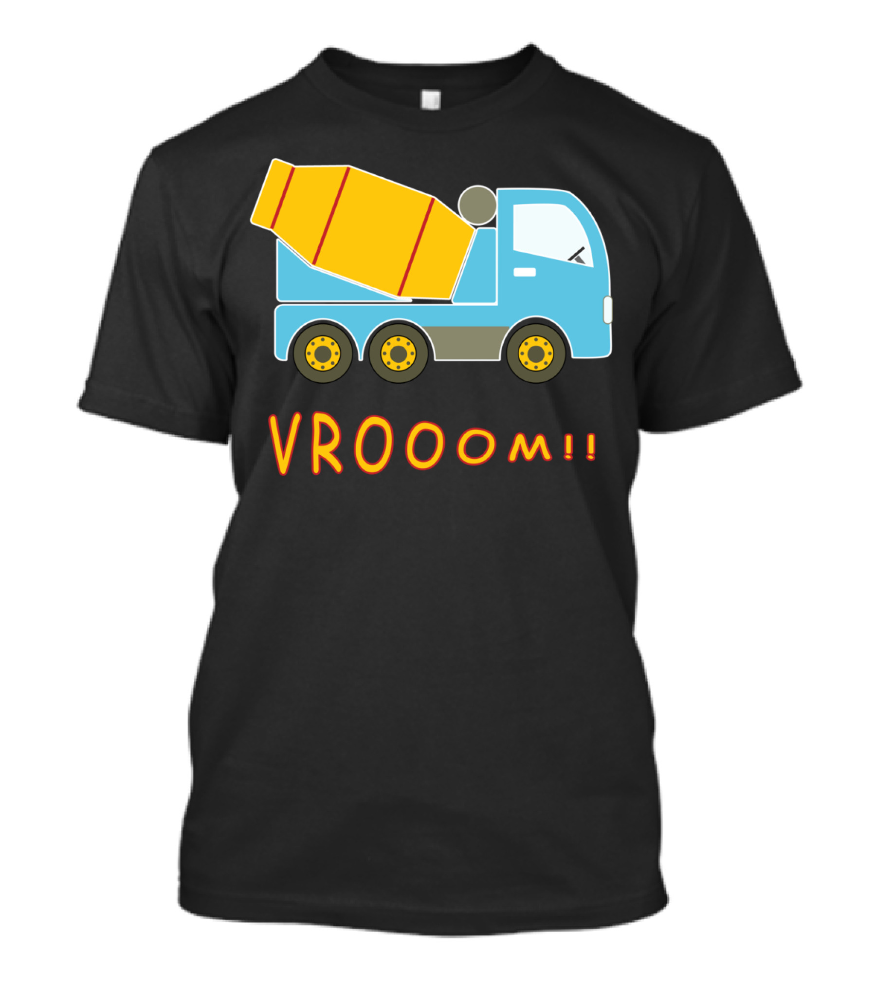 VROoom Cement Mixer Truck T-Shirt