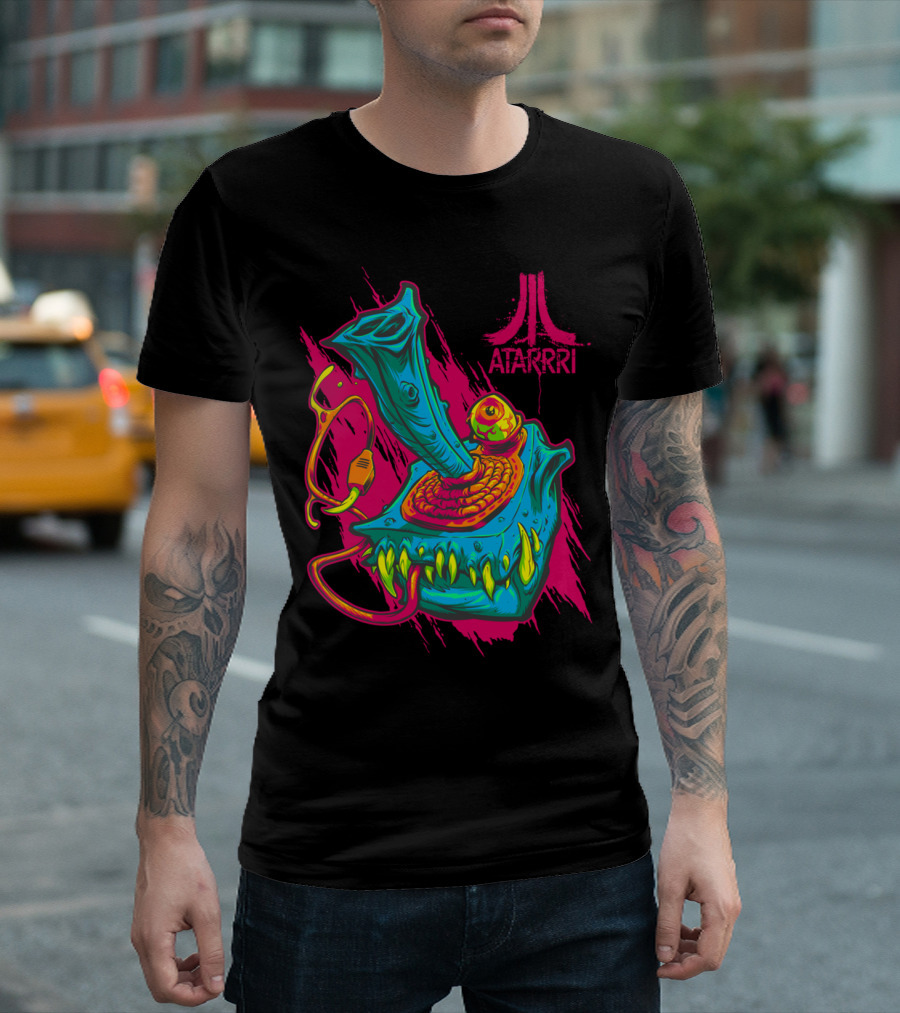 ATARRRI MONSTER VINTAGE RETRO VIDEO GAME CREATURE T-Shirt
