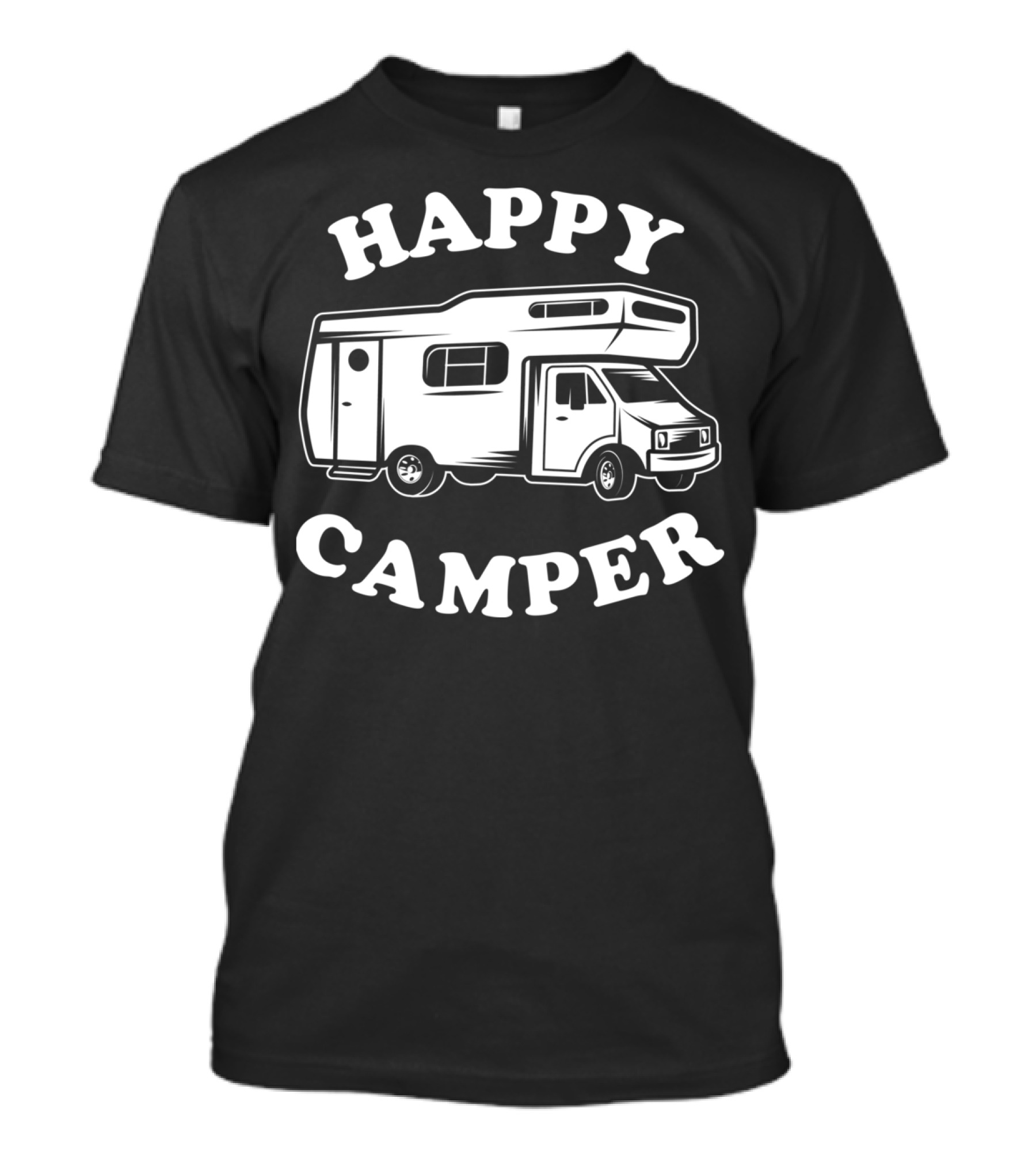 HAPPY CAMPER RV MOTORHOME ADVENTURE T-Shirt
