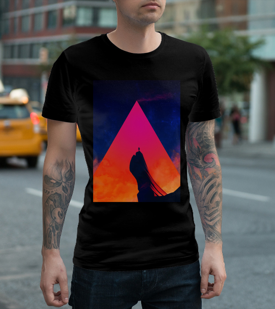 Gilgamesh Triangular Cosmic Sky T-Shirt