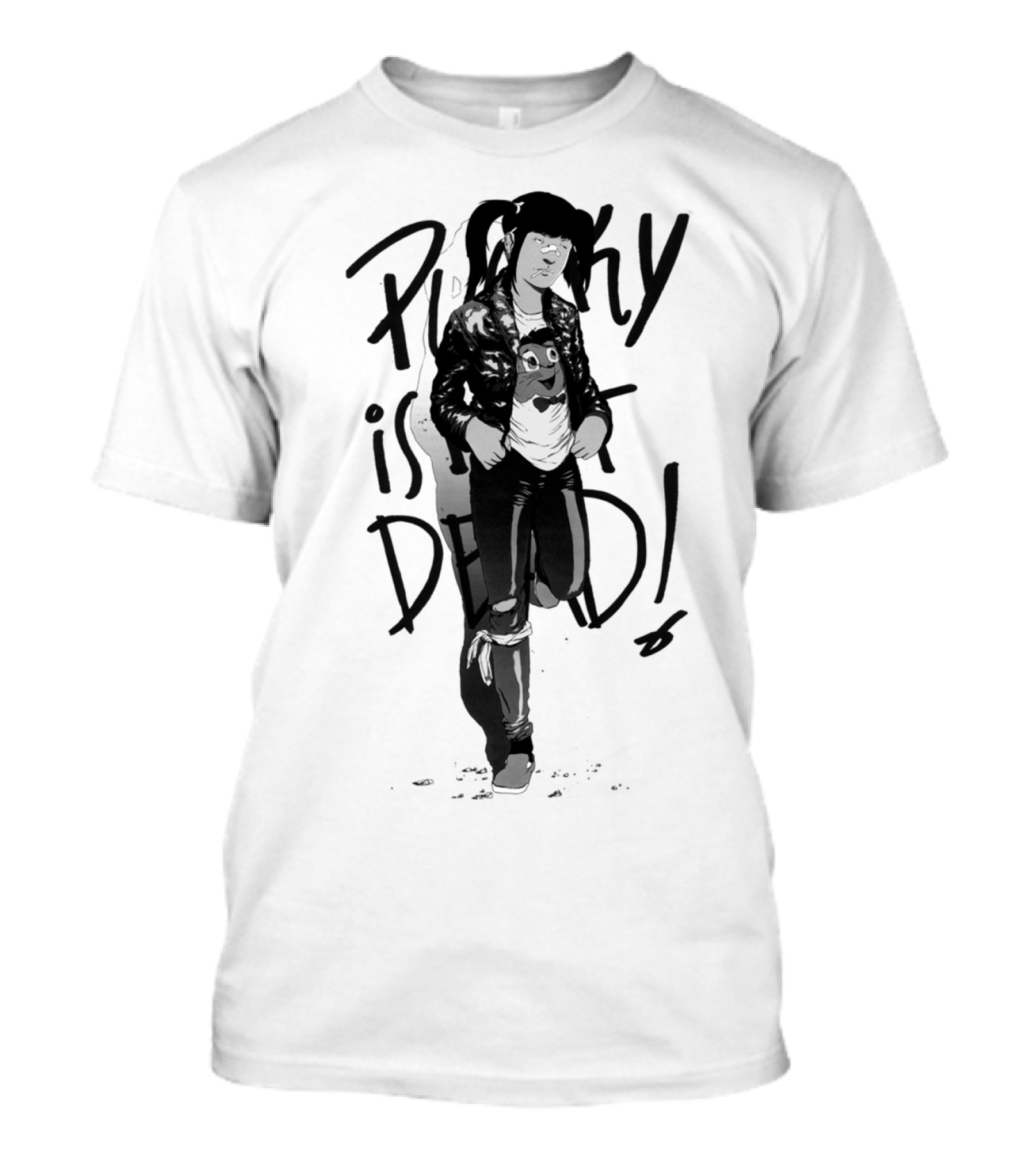 Punky Is Not Dead Urban Style Rebellion T-Shirt