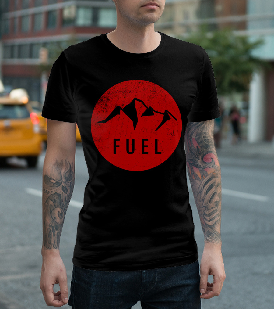 Rocky Mountain Fuel Red Circle Badge T-Shirt