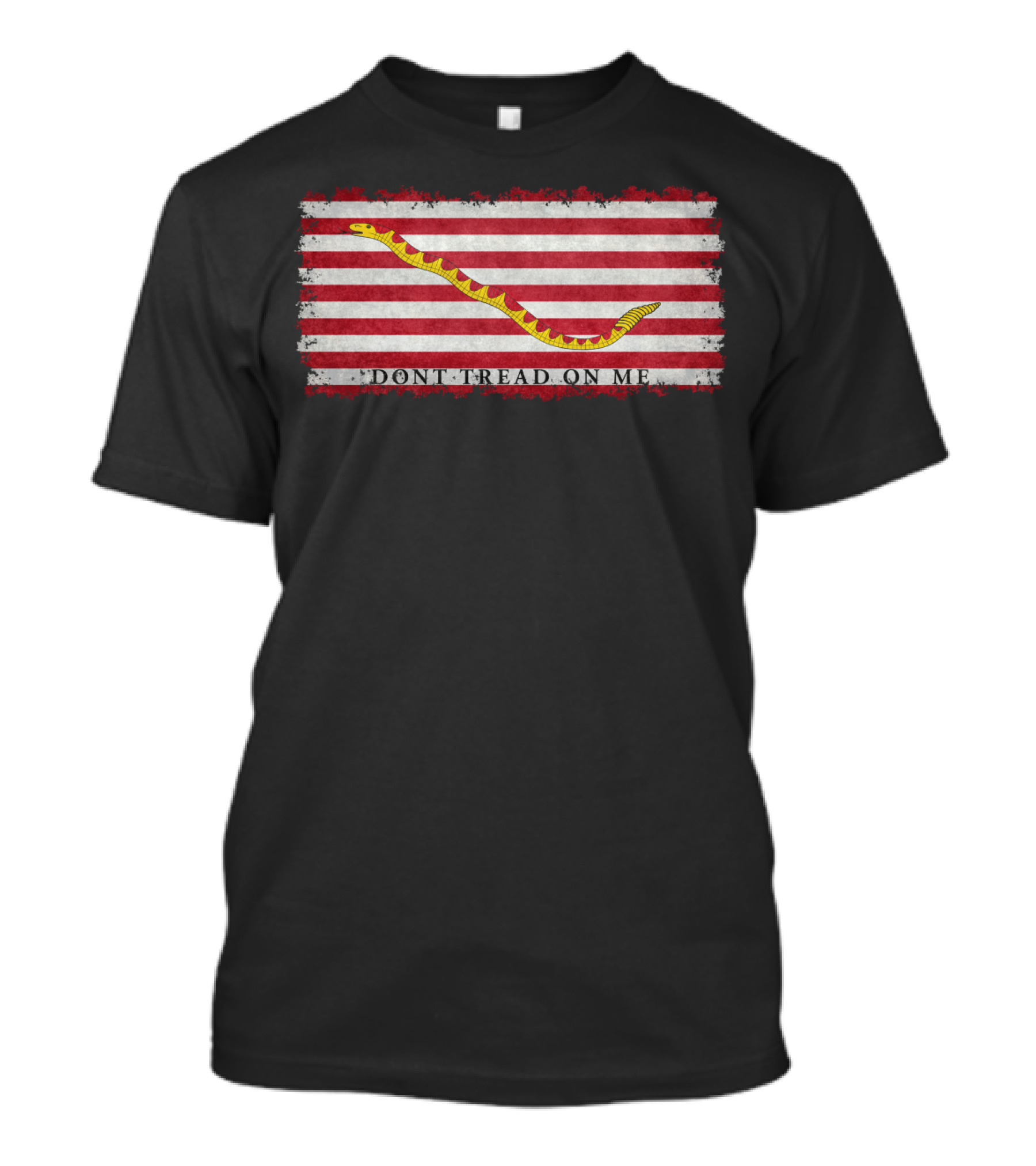 The First Navy Jack Don't Tread On Me Flag T-Shirt