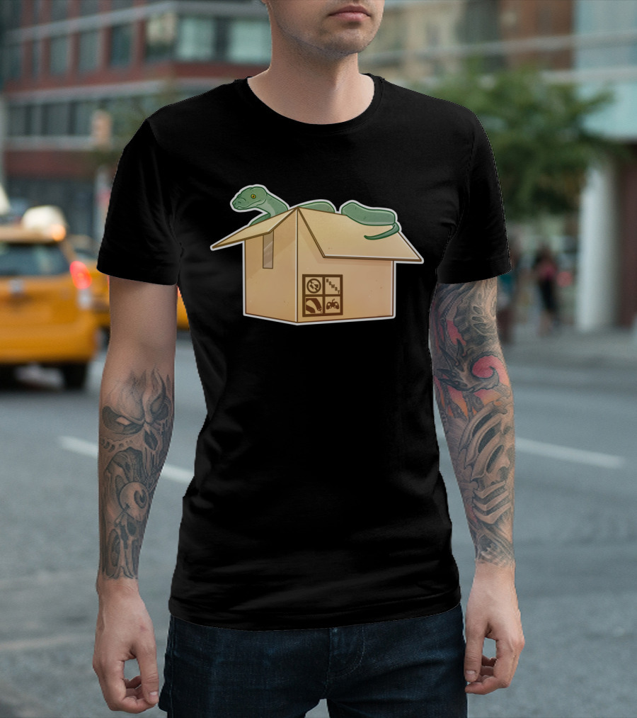 Sneaky Snake in a Box: The Final Word In Stealth Technology T-Shirt