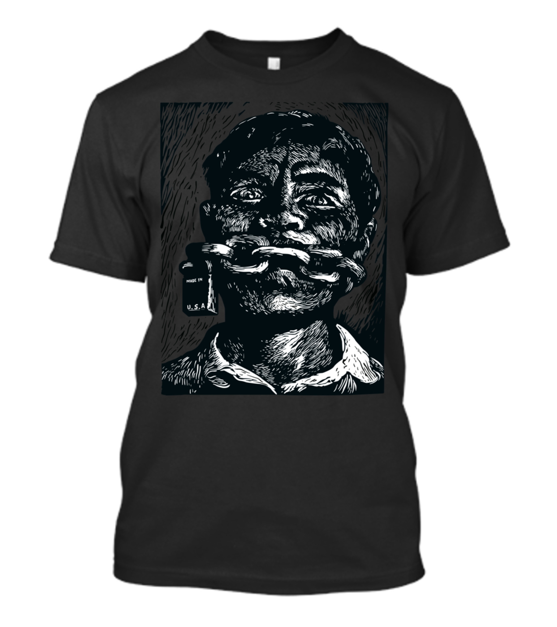 Made In USA Chains Silence T-Shirt
