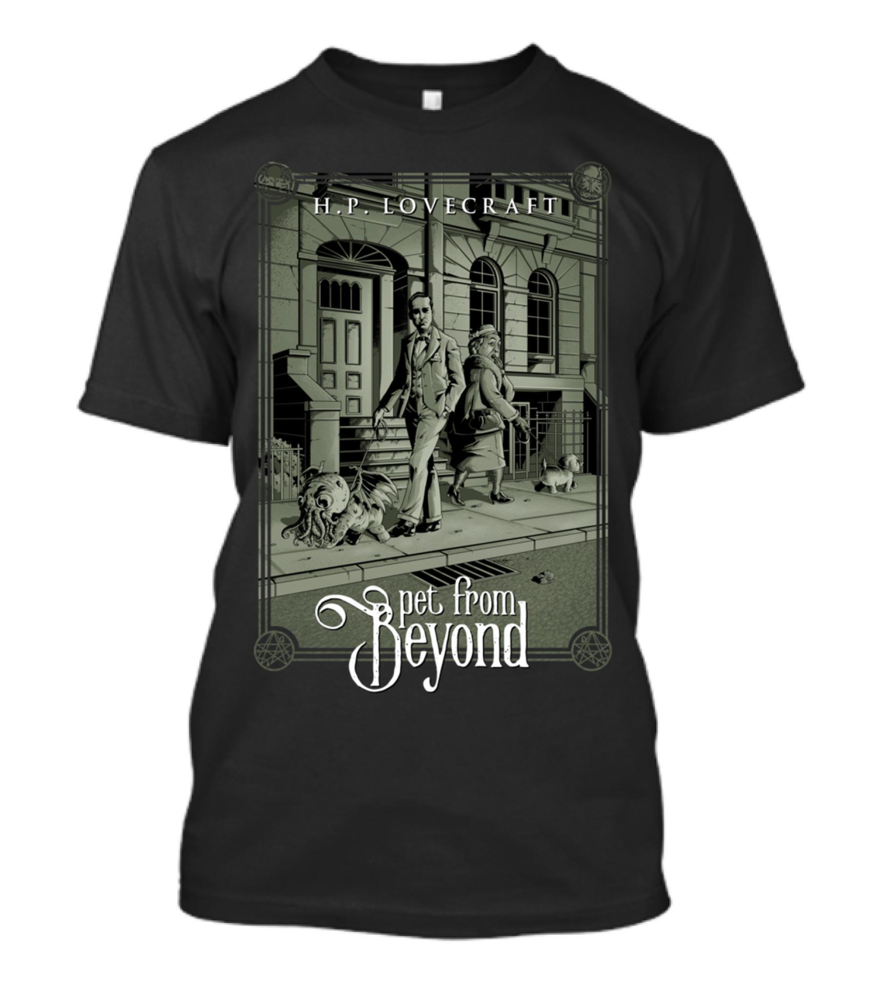 H.P. Lovecraft Pet From Beyond T-Shirt