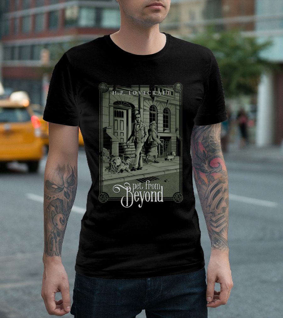 H.P. Lovecraft Pet From Beyond T-Shirt