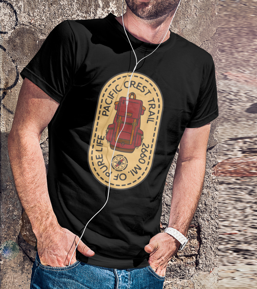Pacific Crest Trail Pure Life Of 2660 Mi T-Shirt
