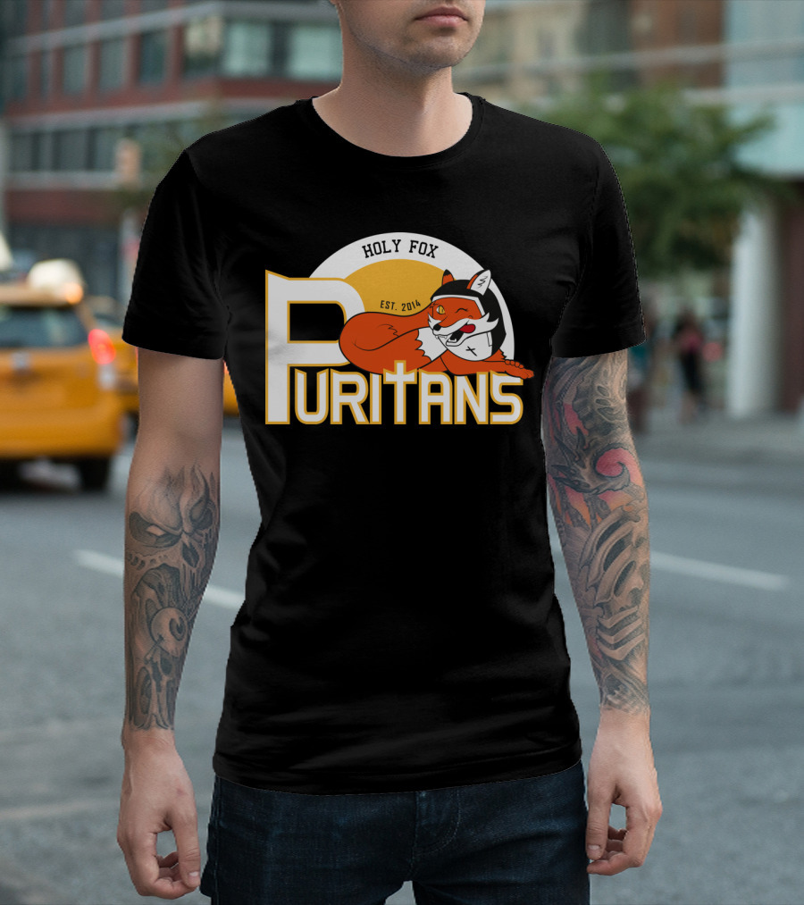 Holy Fox Puritans Est. 2014 T-Shirt