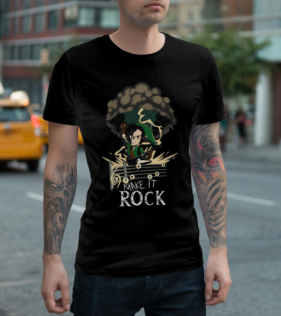 Make It Rock Song Of Storms T-Shirt