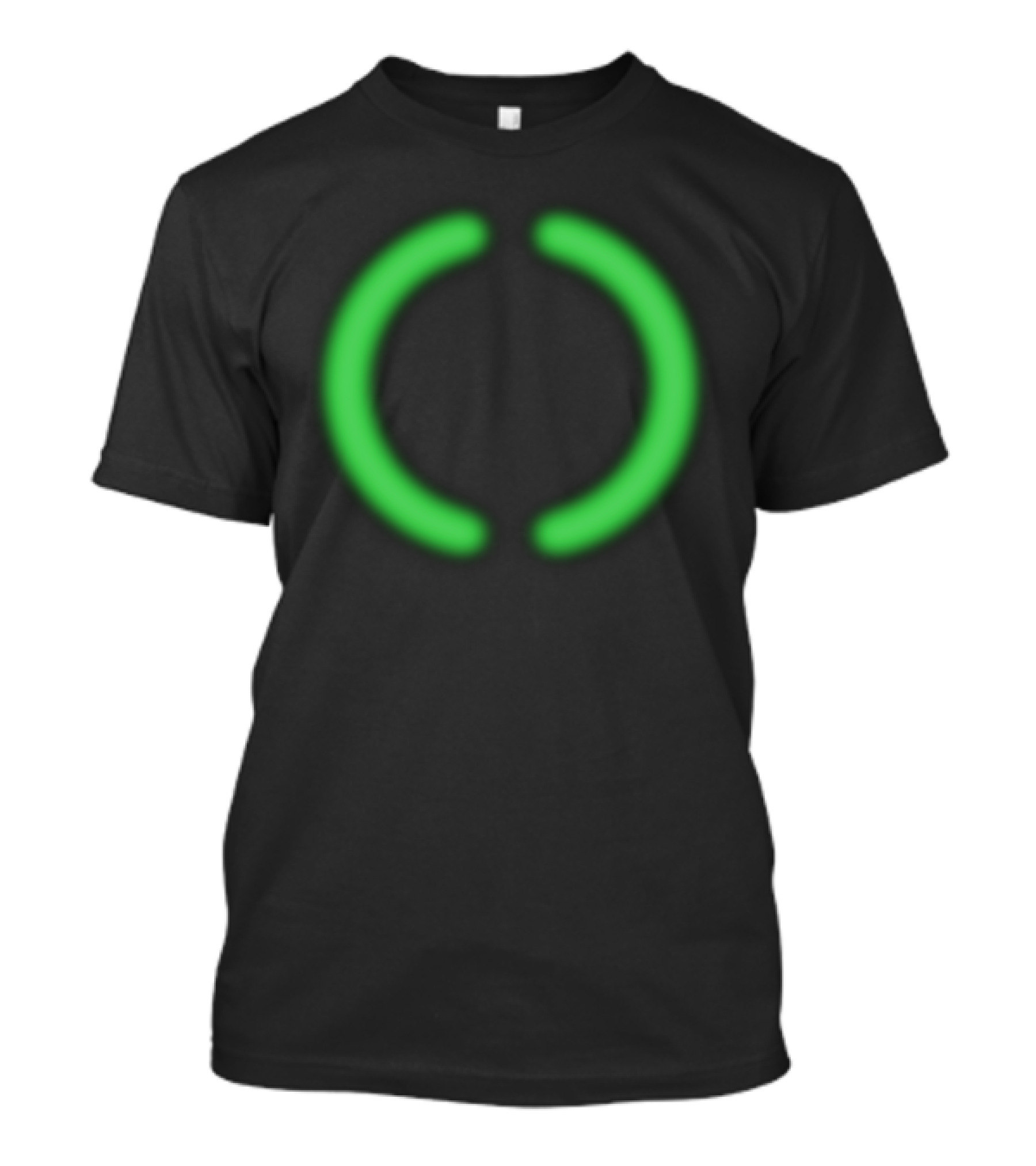 Unogene Neon Green Minimalist T-Shirt