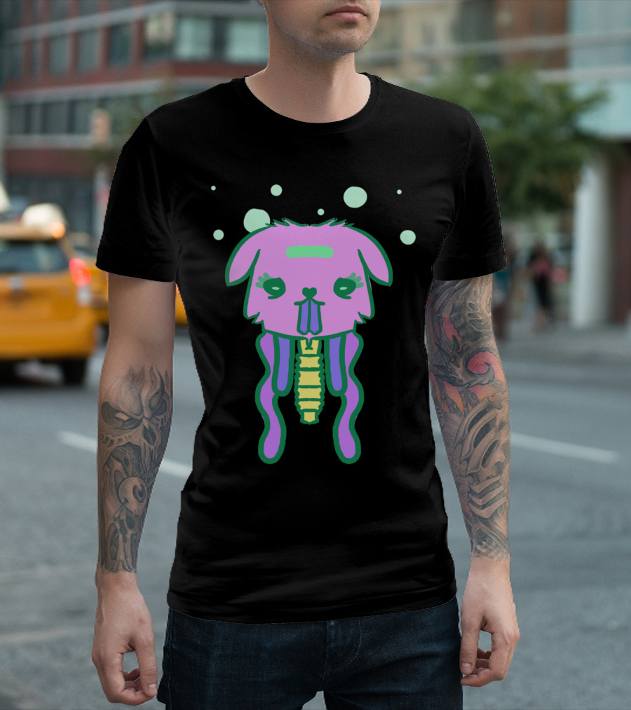 Jelly Dog Cute Quirky Kawaii Jellyfish Puppy T-Shirt