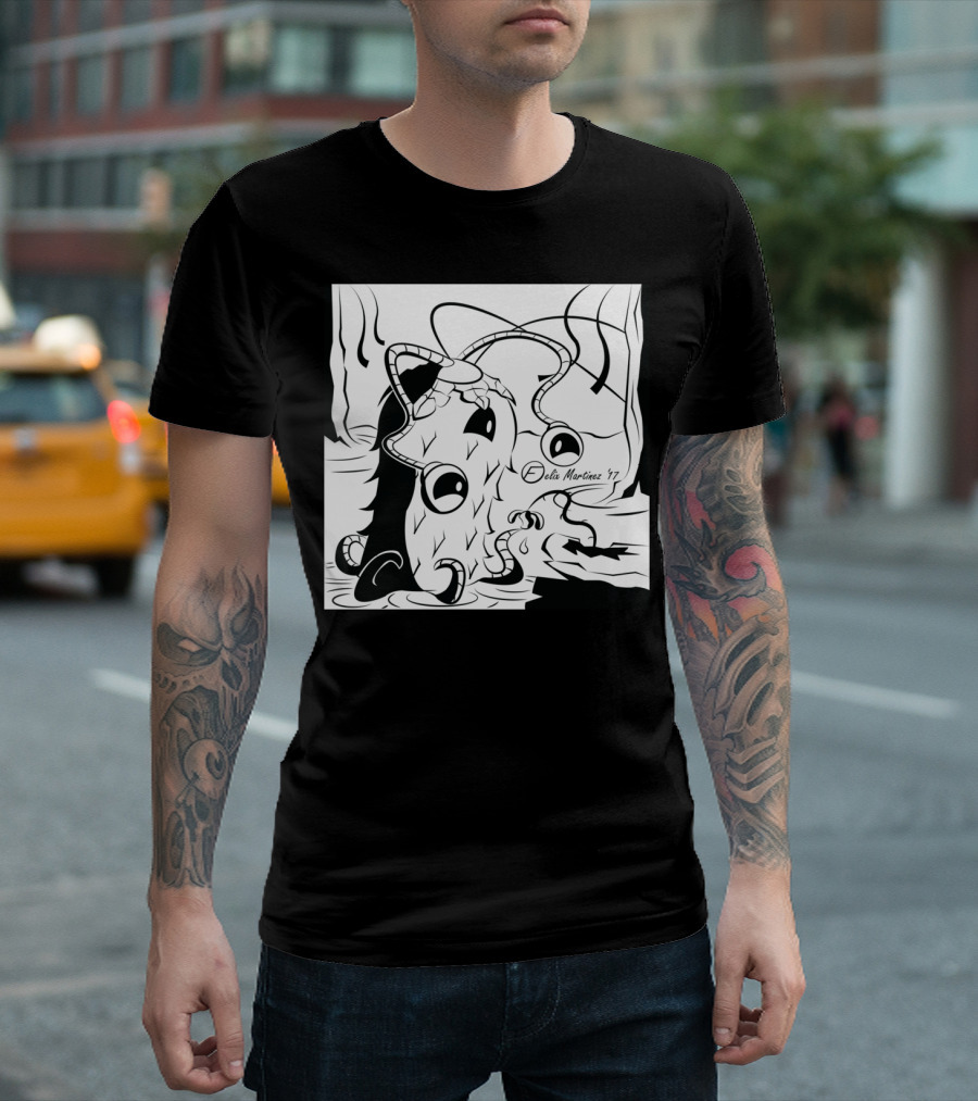 Happy Plant Monster Stick Delius Martinez 17 T-Shirt