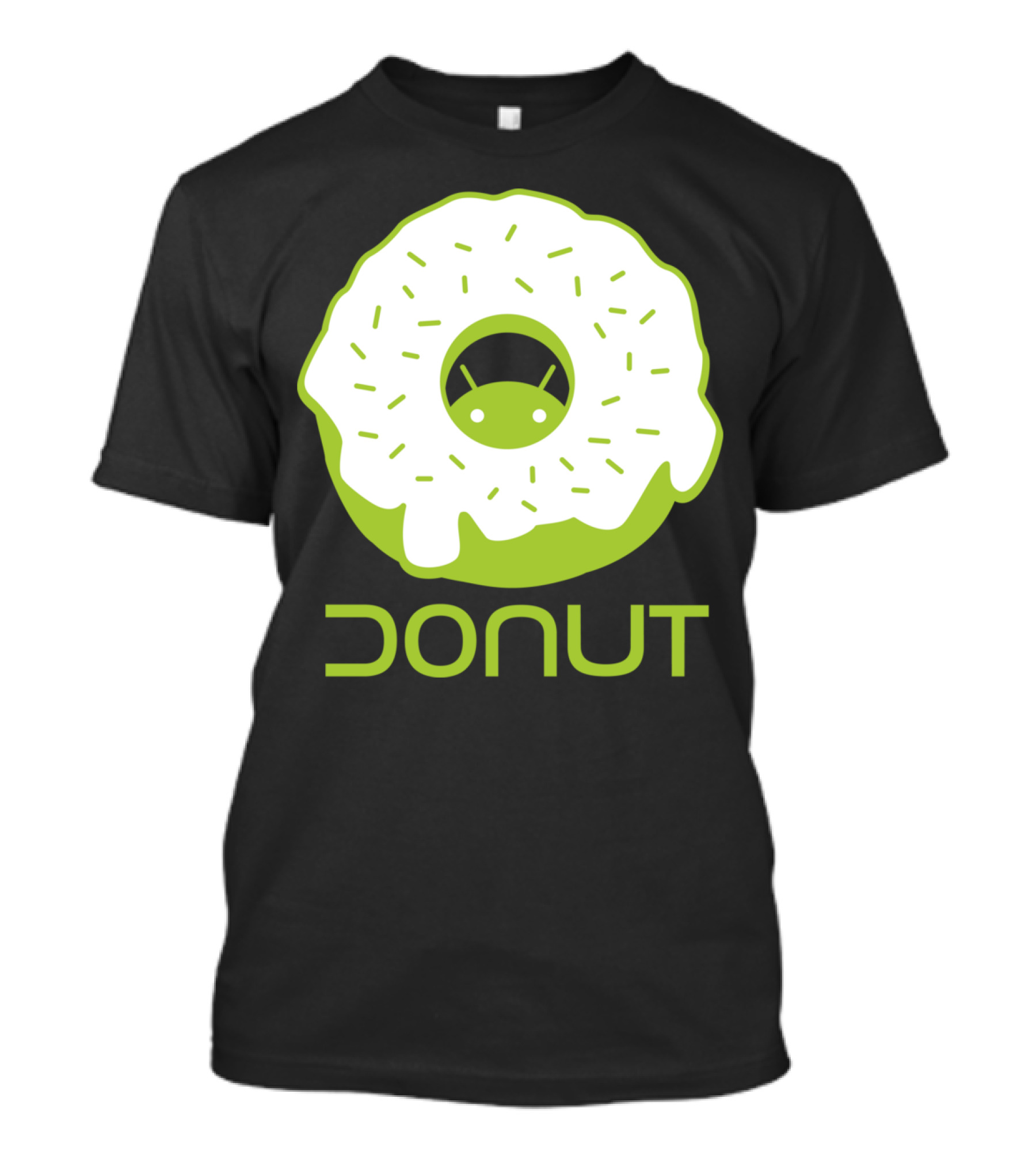 Droid Donut Android Logo Fusion T-Shirt