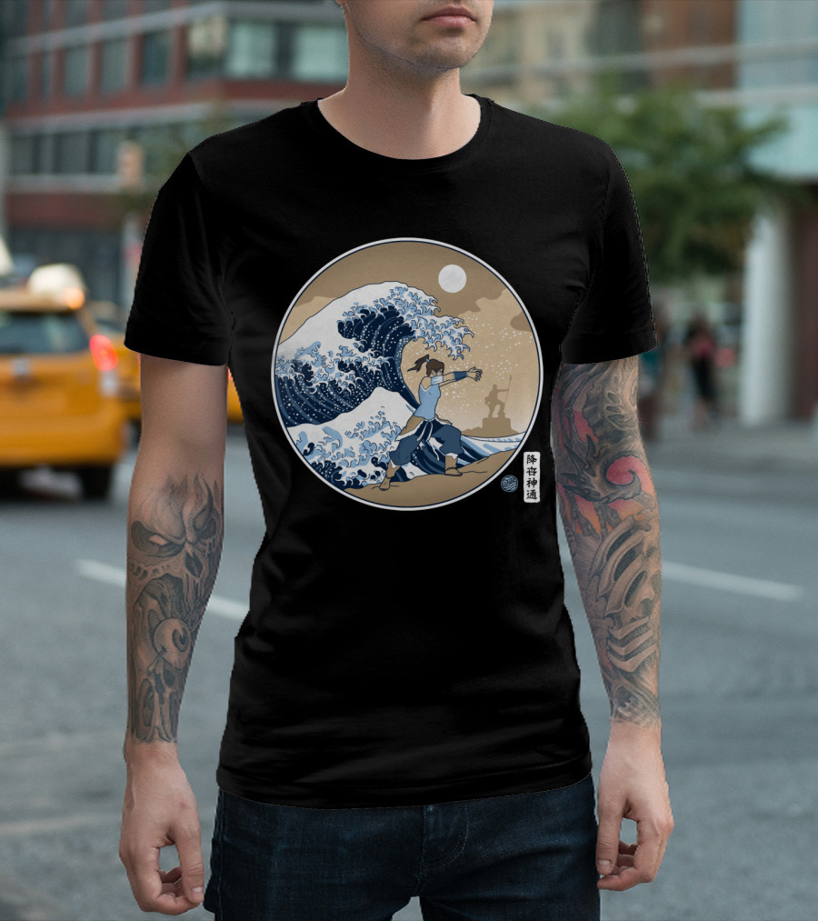 The Great Wave of Republic City Avatar T-Shirt