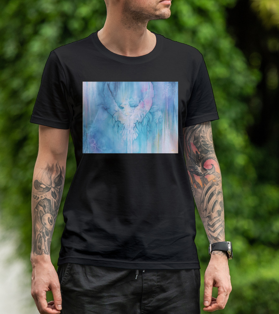 Phoenix Rising Azure Spirit T-Shirt