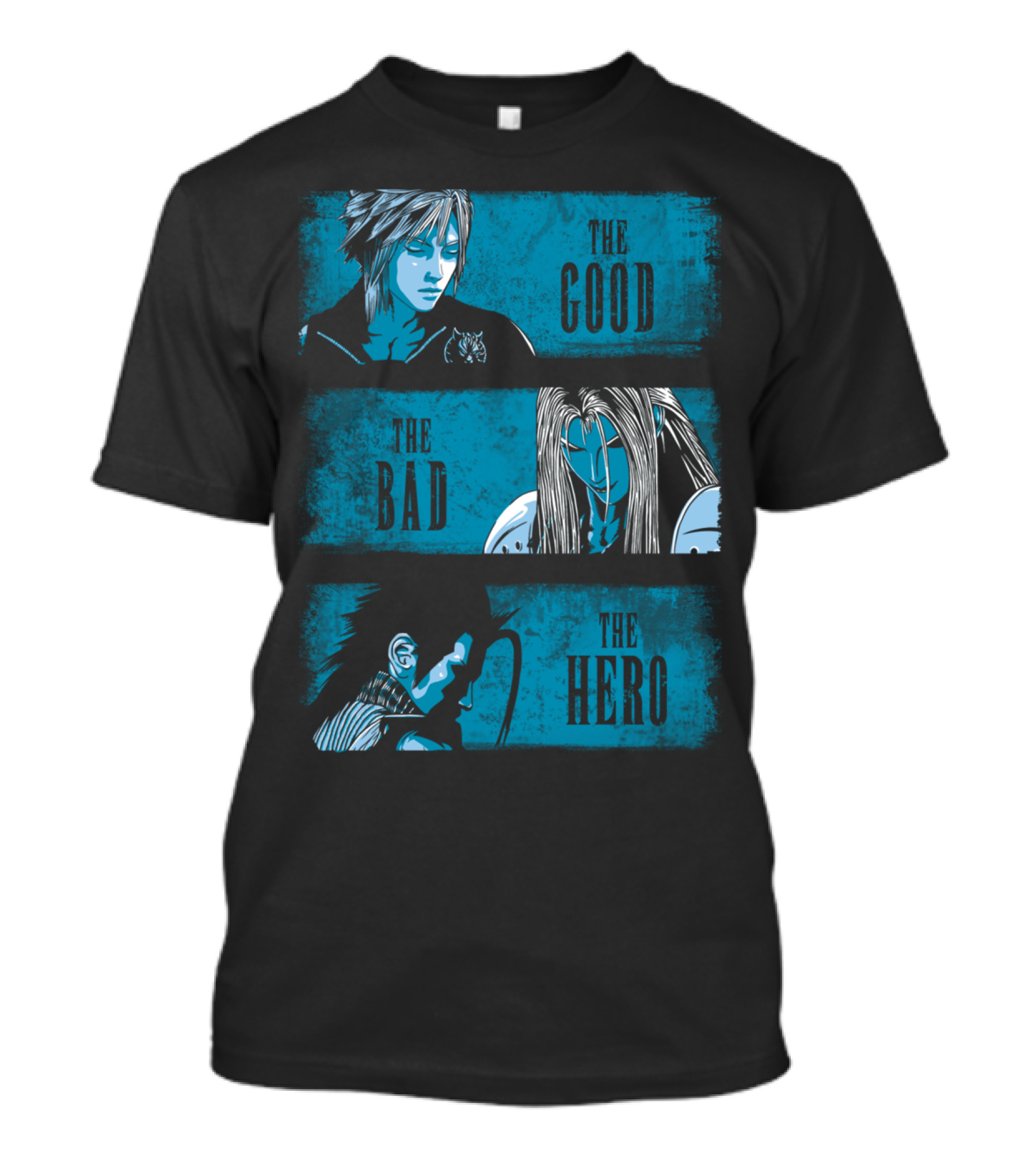 The Good The Bad And The Hero Final Fantasy T-Shirt