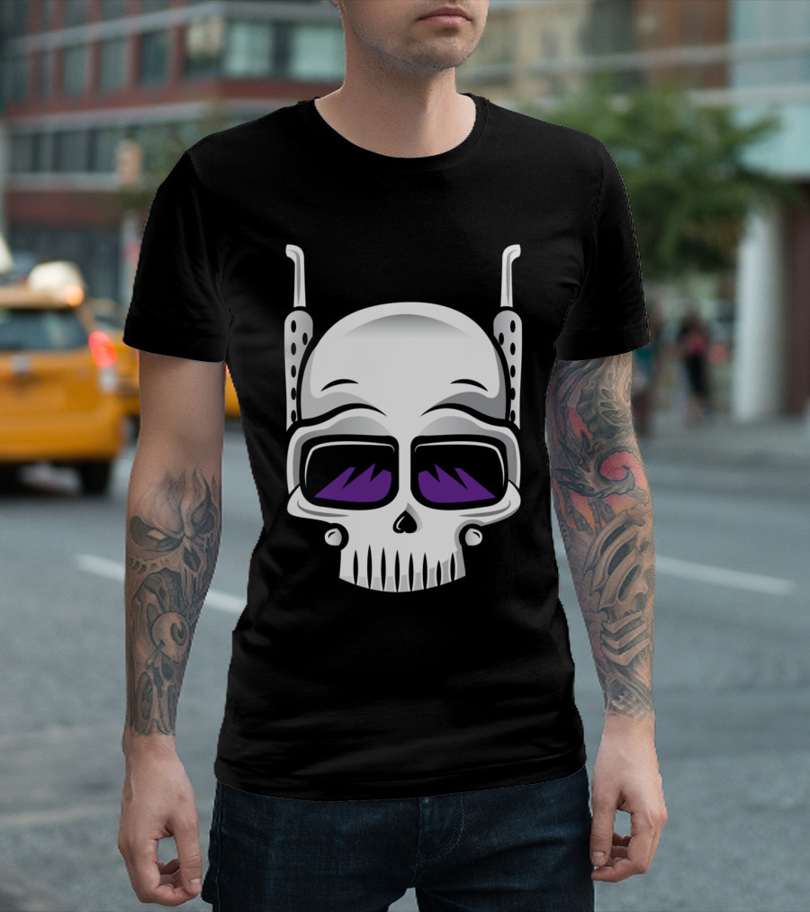 Skull Phone Case Cyber Monster T-Shirt